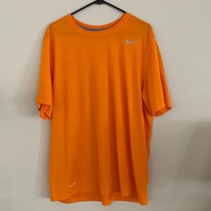 Orange XL Nike DRI-FIT T-Shirt
